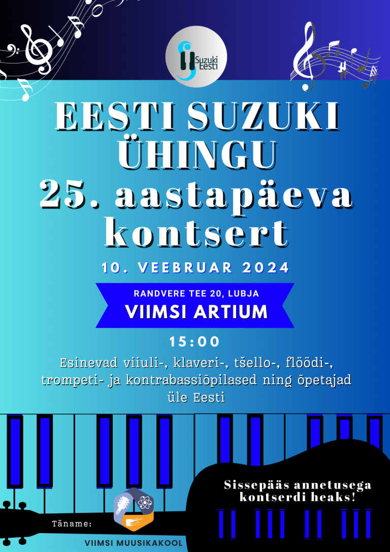 Estonian Suzuki Association Valentine's Day Concert